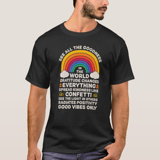 Camiseta SPED Ver Toda La Bondad En El Mundo. (Anverso)