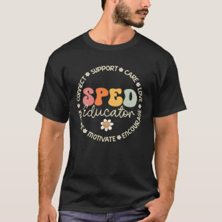 Camiseta Speducator Special Education Appreciation Week Bac