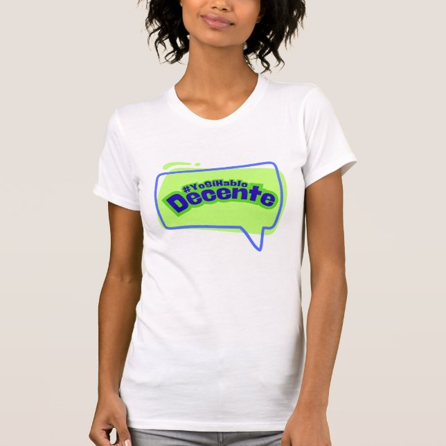 Camiseta speech bubble (Anverso)