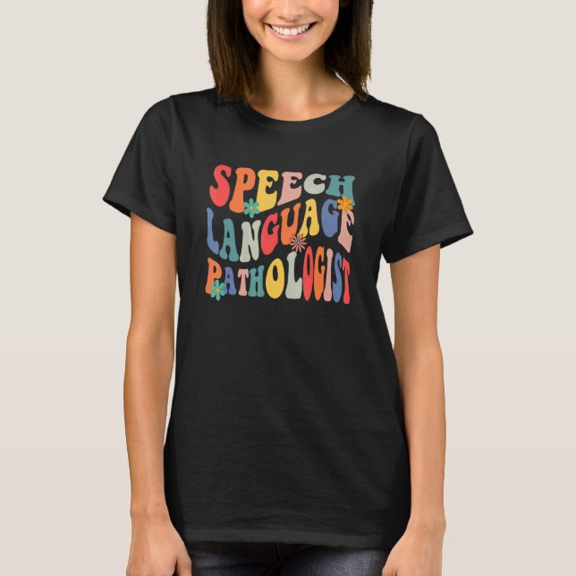Camiseta Speech Language Pathologist SLP Speech Therapy Pat (Anverso)