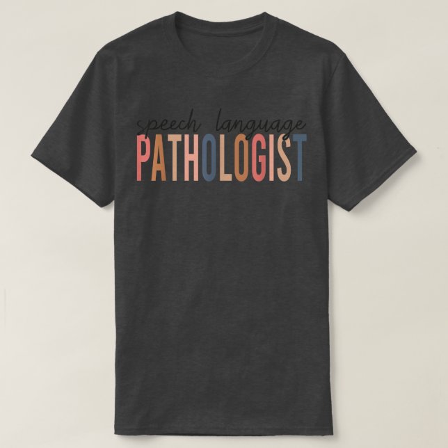 Camiseta Speech Language Pathologist SLP Speech Therapy Pat (Diseño del anverso)