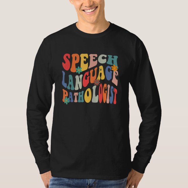 Camiseta Speech Language Pathologist SLP Speech Therapy Pat (Anverso)