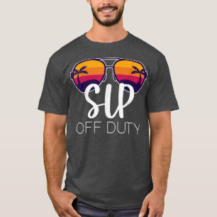 Camiseta Speech Language SLP Therapist Off Duty Last Day Of