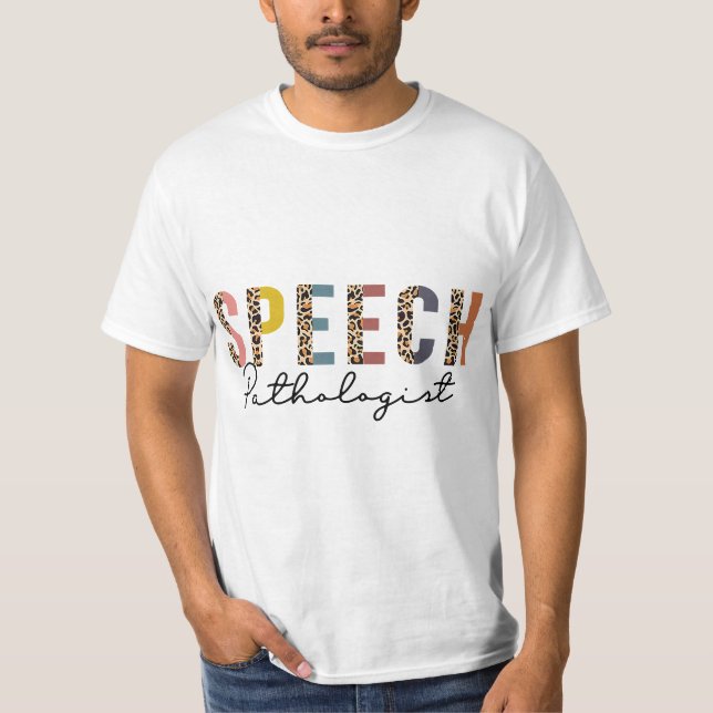 Camiseta Speech Pathologist, SLP Month, SLP Appreciation  (Anverso)