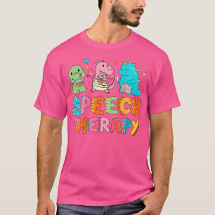 Camiseta Speech Squad Cute Dinosaurio Speech Therapech P