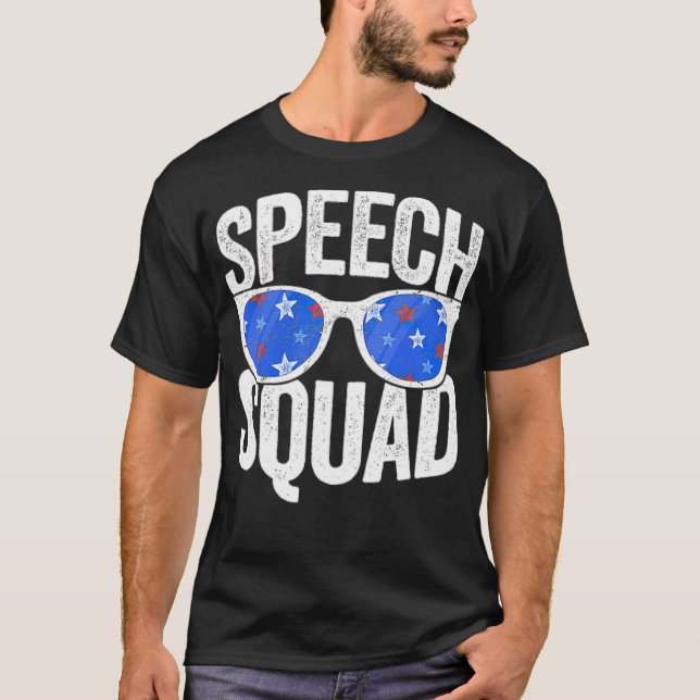 Camiseta Speech Squad Divertido Pathólogo mejor frito (Anverso)