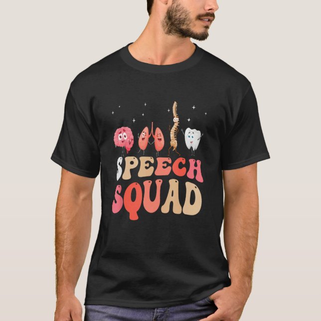 Camiseta Speech Squad Healthcare Speech Therapy Speech Path (Anverso)