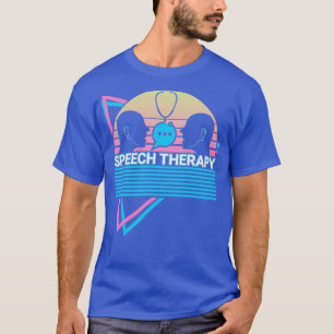 Camiseta Speech Therapy Speech Therapist Retro