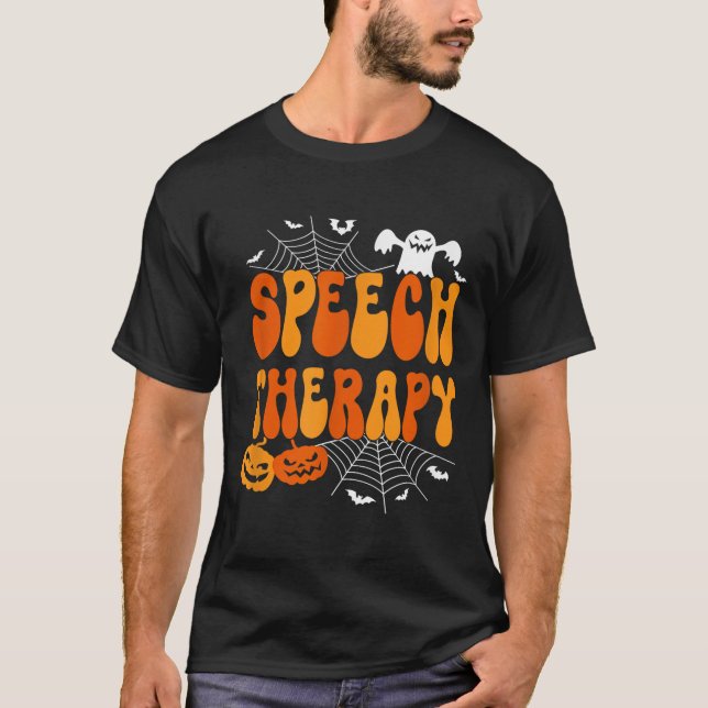 Camiseta Speech Therapy Speech Therast Speech Pathology Hal (Anverso)