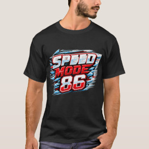 Camiseta Speed Mode 86 inspirada en hockey – Ice E