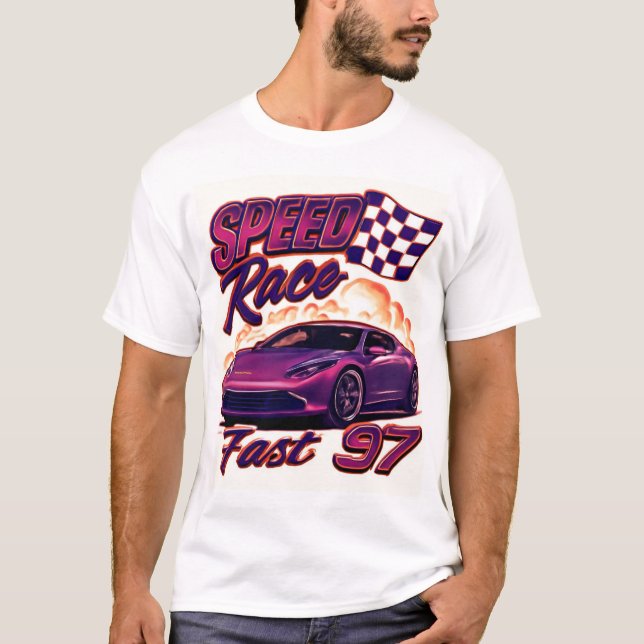 Camiseta Speed race fast 97  (Anverso)