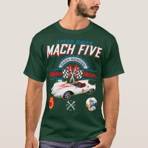 Camiseta Speed Racer Mach 5 Motores Mifune
