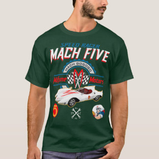 Camiseta Speed Racer Mach 5 Motores Mifune