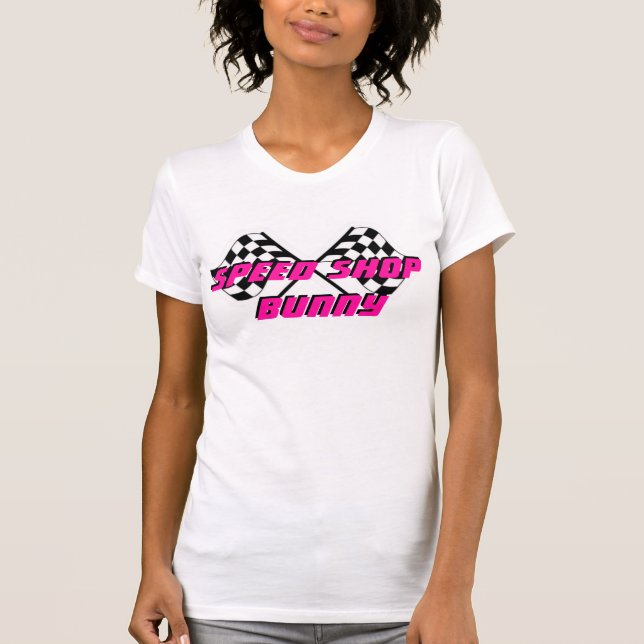 Camiseta Speed Shop Bunny T-Shirt (Anverso)