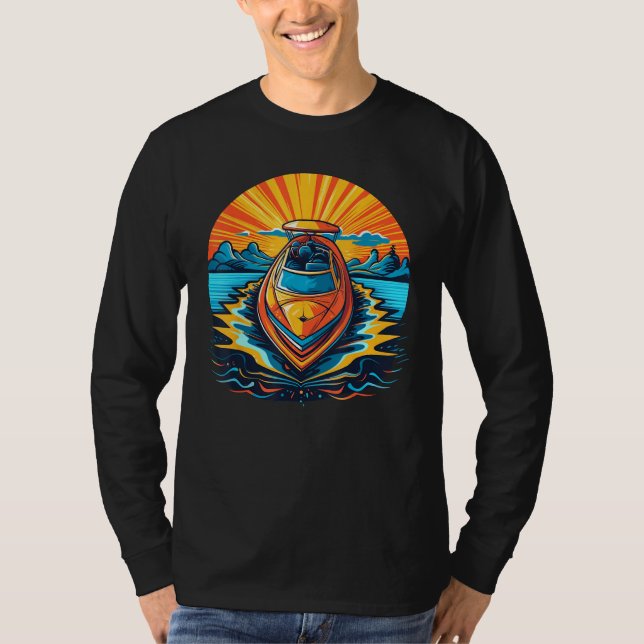 Camiseta Speedboat for boating (Anverso)