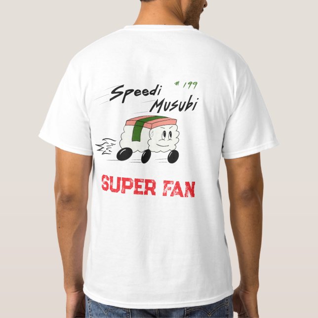 Camiseta Speedi Musubi classic tee (Reverso)