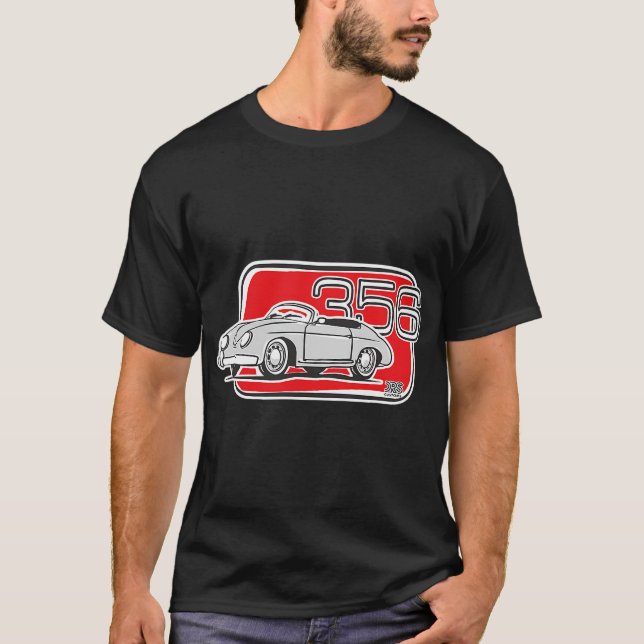 Camiseta Speedster 356 Cabrio Classic Car T-Shirt (Anverso)
