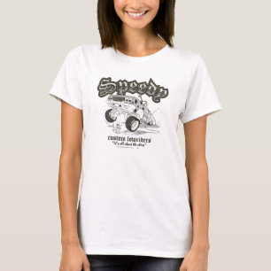 Camiseta Speedy Gonzalez Personalizado Lowriders B/W