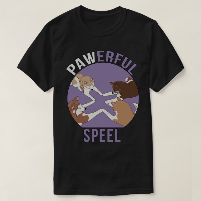 Camiseta Speel de PAWerful (Diseño del anverso)