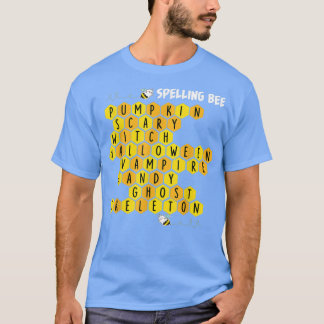 Camiseta Spelling Bee Pun Halloween Costume For Teachers