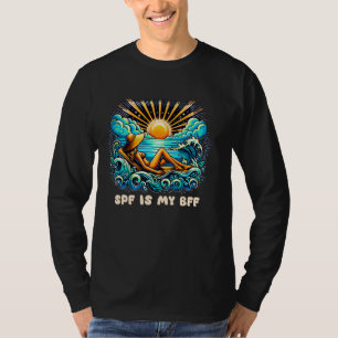 Camiseta SPF es mi pantalla solar BFF, Tanning, Summer Sun