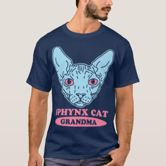 Camiseta Sphyn Cat Abuela Hairless Cat Dueño Sphyn Cat 