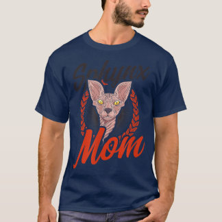 Camiseta Sphyn Mom Design Sphyn Cat