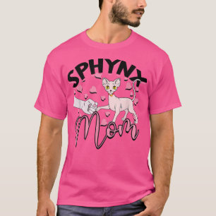 Camiseta Sphyn Mom Mascota Kitty Sphin Cat Propietario del 