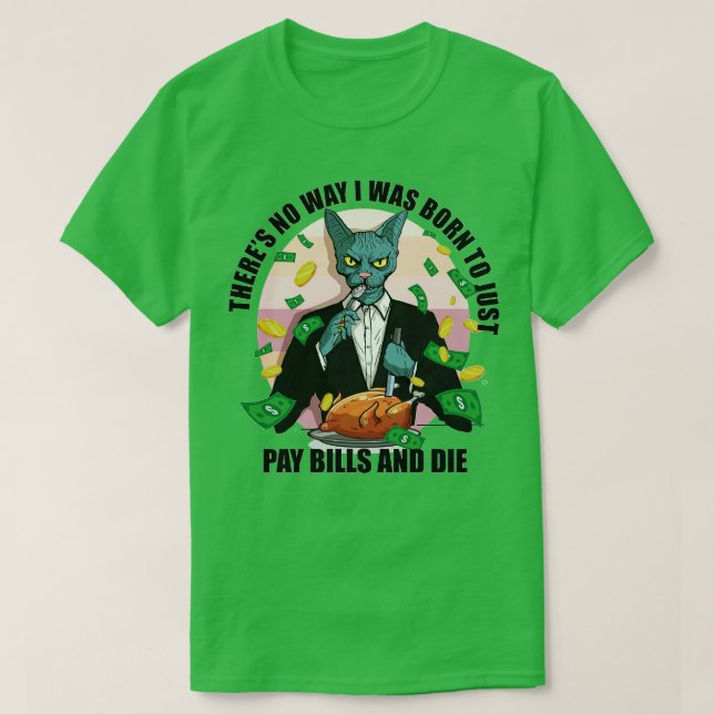 Camiseta Sphynx Boss Lifestyle No Hay Forma De Que Nací (Diseño del anverso)