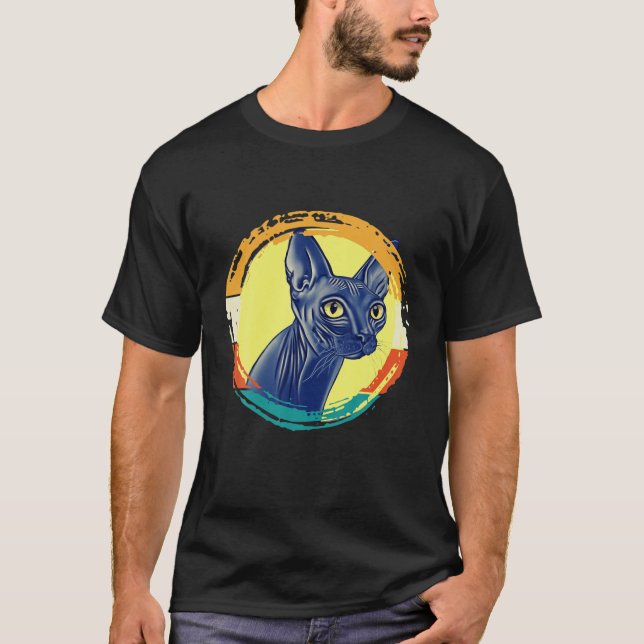 Camiseta Sphynx Cat (Anverso)