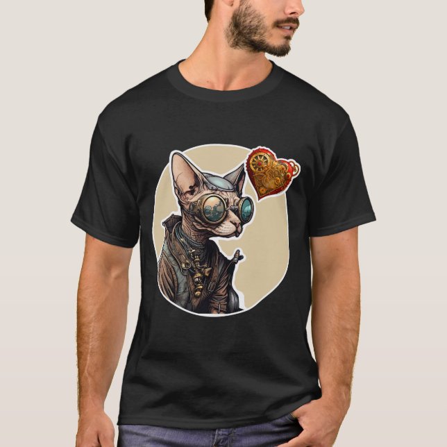 Camiseta Sphynx Cat (Anverso)