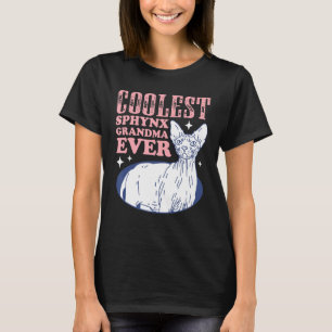 Camiseta Sphynx Cat Grandma Hairless Cat Dueño Sfinx Cat 1