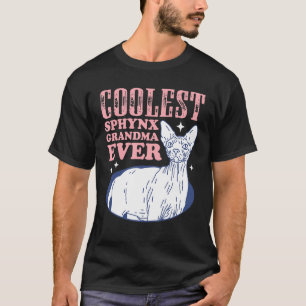 Camiseta Sphynx Cat Grandma Hairless Cat Dueño Sfinx Cat 1