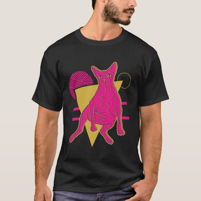 Camiseta Sphynx Cat Kitty Kitten (Anverso)