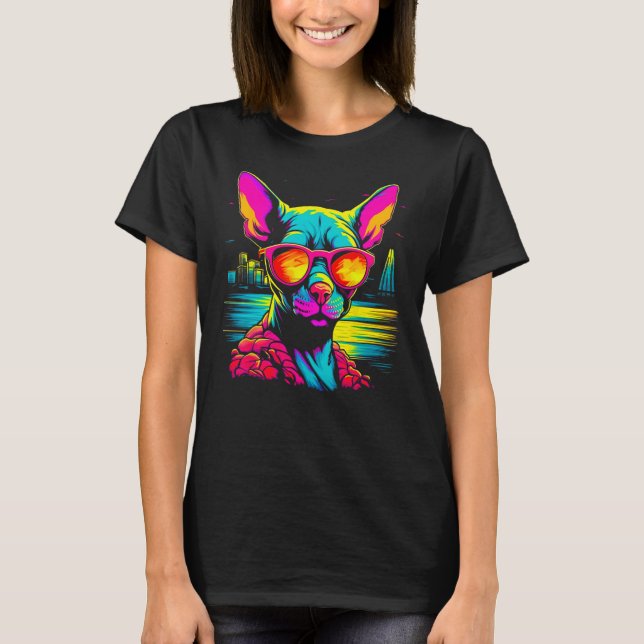 Camiseta Sphynx Hairless Cat Summer (Anverso)