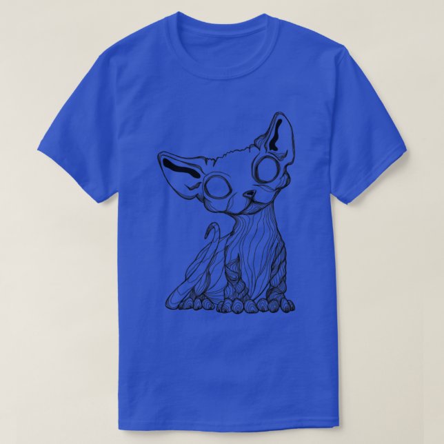 Camiseta Sphynx Kitten (Diseño del anverso)