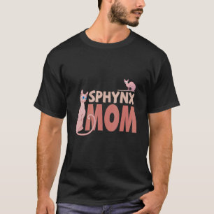 Camiseta Sphynx Mom Cat Madre Madre Madre Gatos sin pelo Ga