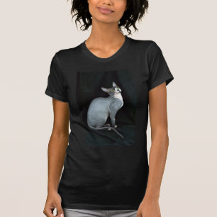 Camiseta Sphynx, negro y blanco