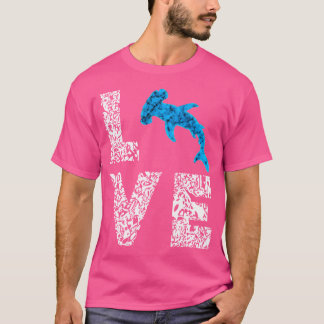 Camiseta Sphyrna Hammerhead Sharm Love Ocean Sea Life Fish