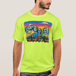 Camiseta Spías estadounidenses en motocicleta - Monte Rushm