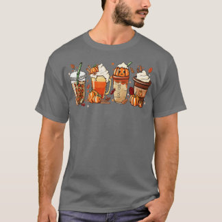 Camiseta Spice de calabaza de lata de café de otoño especia