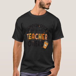 Camiseta Spice de calabaza me da poderes docentes Acción de