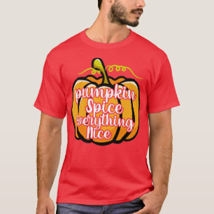 Camiseta Spice de calabaza todo bueno