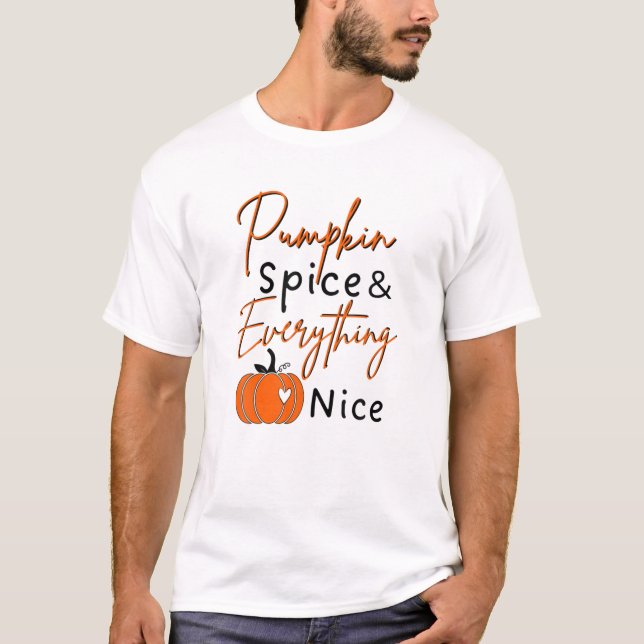 Camiseta Spice De Calabaza Y Todo Lo Bonito Cof De Acción D (Anverso)