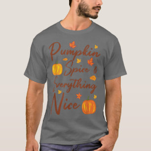 Camiseta Spice de calabaza y todo lo bueno de otoño en Than