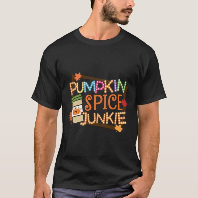 Camiseta Spice Junkie Fall Lover Otoño Sale Latt (Anverso)