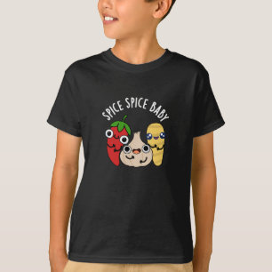 Camiseta Spice Spice Baby Funny Food Pun Dark BG