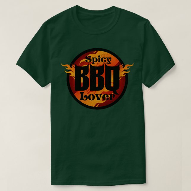 Camiseta Spicy BBQ Love (Diseño del anverso)