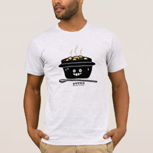 Camiseta Spicy coreano suave tofu sopa de estofado Sundubu 
