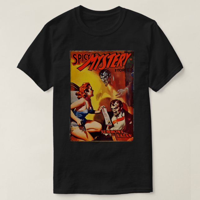 Camiseta Spicy Mystery Summons For Satan (Diseño del anverso)